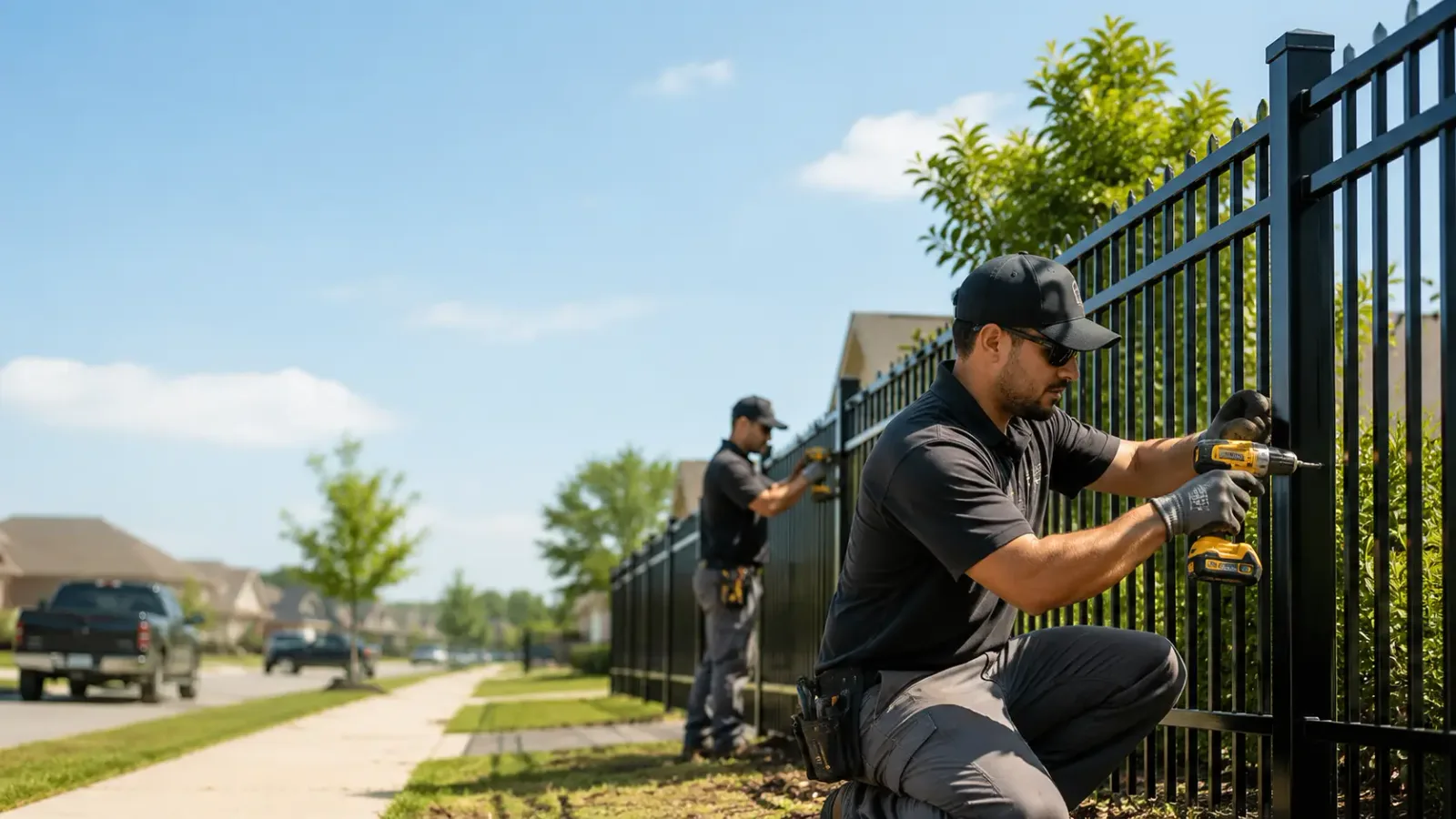 Metal Fence Installation in Morton, IL
